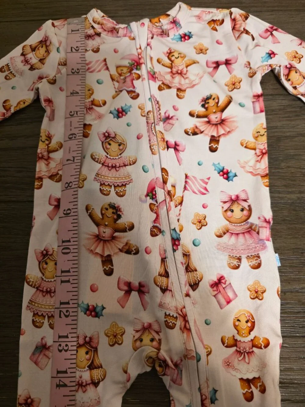 Posh Peanut Ginger Posh Christmas Convertible Footie NWT 6-9M Baby Girl